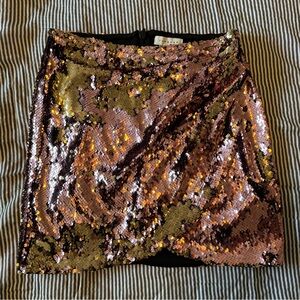 Topshop sparkle skirt